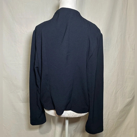 Nwt The Limited navy open front jacket size 16 - Picture 2 of 5